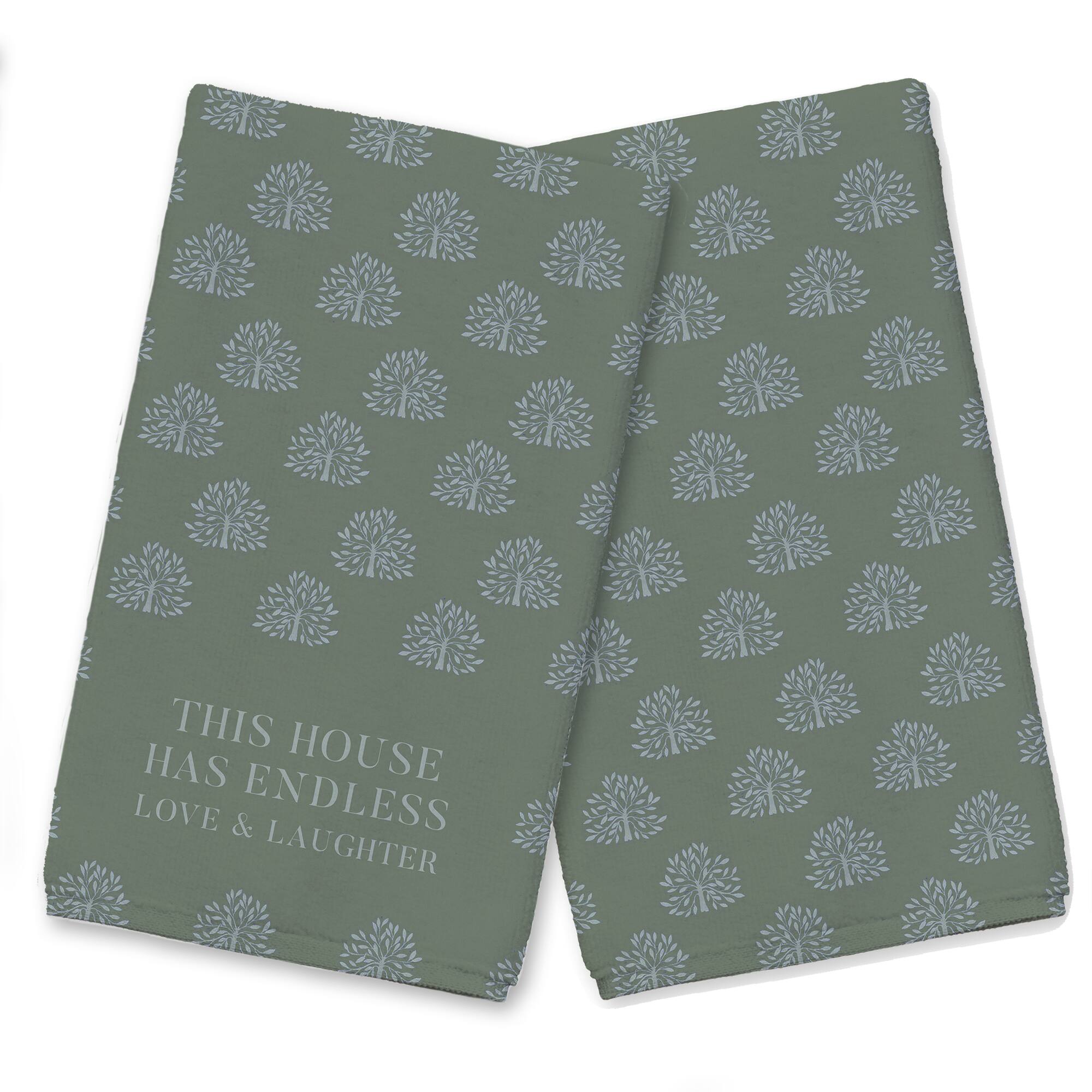 Endless Laughter & Love Tea Towel Set